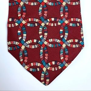 DIFFA A Symbol of Hope red ribbon men's necktie